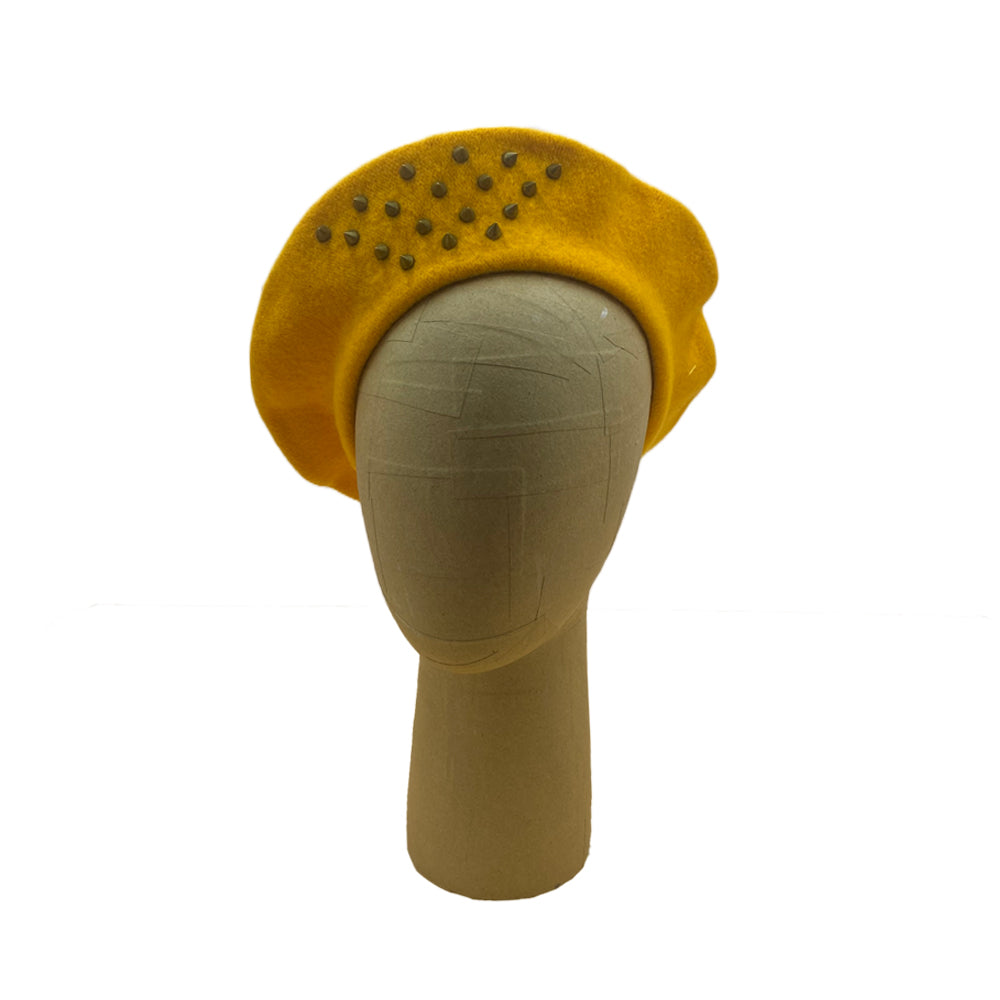 Beret with spikes (Available in Many Colors)