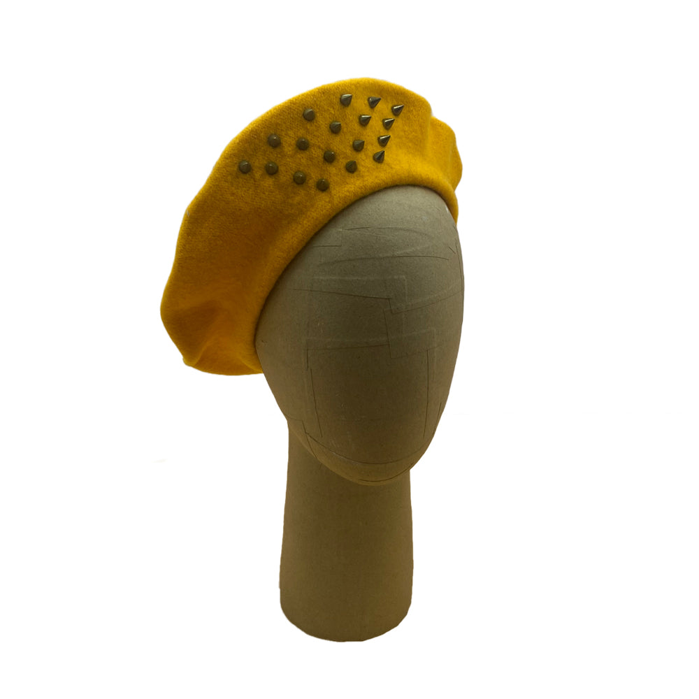 Beret with spikes (Available in Many Colors)